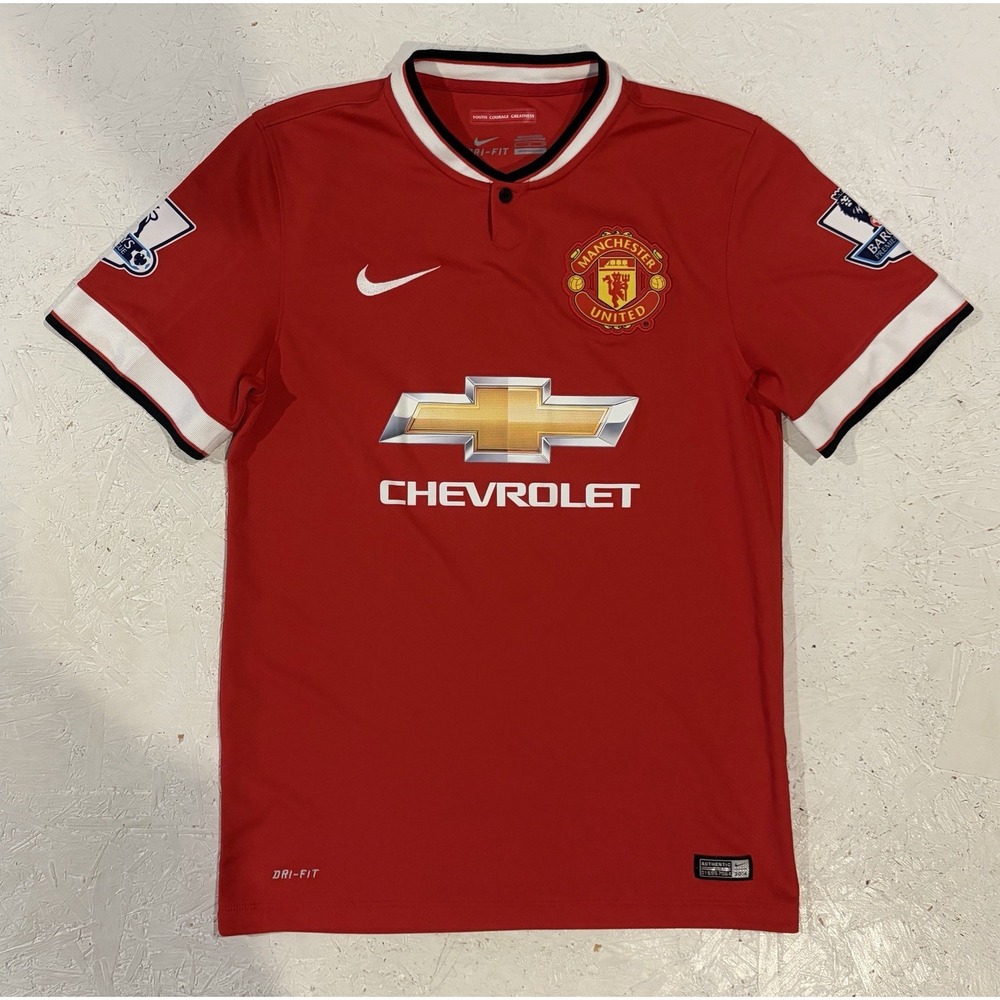 Nike Manchester United 2014/15 Di Maria Home Jersey Mens S Shirt Football Soccer